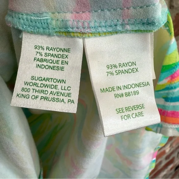 Lilly Pulitzer UPF 50+ Rylie Cover Up Dress Small - Picture 8 of 9